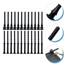 24Pcs Reusable Silicone Rubber Computer Case Fan Screws Anti Noise Shockproof picture