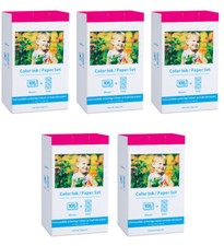 Five Pack Canon KP-108IN Selphy Color Ink 4x6 & Paper Set for SELPHY CP910 CP900 picture