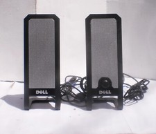 dell desk top computer speakers model A225 picture