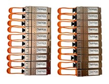 (Lot of 20) HPE Aruba JH233A X142 40G QSFP+ eSR4 850nm 300m MMF MPO Transceiver picture