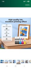 522 High Capacity Ink Refill Bottles Combo Pack 522-5Packs, 522-5Pack picture