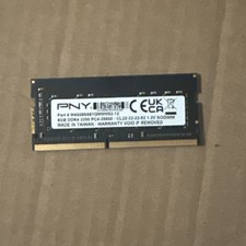 PNY 8gb DDR4-3200 PC4-25600 260-Pin SO-DIMM Laptop RAM Non-ECC picture