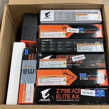 LOT of 9 GIGABYTE AORUS Z890 B850 Z790 B760 B650 Motherboards - Repair - AS IS picture