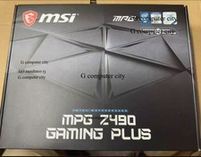 MSI MPG Z490 GAMING PLUS LGA 1200 Intel Z490 ATX Intel Motherboard picture