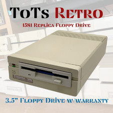 Commodore 1581 Floppy Drive 3.5” w/Jiffy Dos and Alternate Power picture
