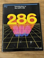 Intel Introduction to the iAPX 286 Vintage 1982 Computer Book - Paperback picture