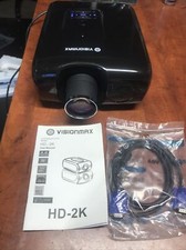 Used Tested Vision Max HD-2K LCD Projector 1920x1080 HDMI 3S Optimized Engine picture