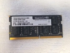 TEAMGROUP Elite DDR4 16GB Single 3200MHz PC4-25600 CL22 SODIMM 260-Pin Memory picture