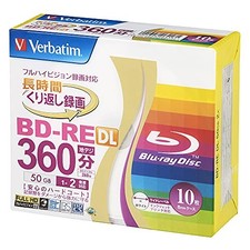 Blu-ray disc for repeated recording BD-RE DL 50GB 10 sheets Single-sided dual la picture