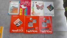 Novell DOS 7 w/Personal NetWare copyright 1993 books vintage computer picture