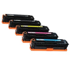 5pk CE320A CE321A CE322A CE323A Toner Fits HP LaserJet Pro CM1415fnw CP1525NW picture