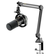 MAONO PD200W Hybrid Wireless Podcast Microphone for PC, XLR USB Dynamic Black picture