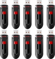 Lot 10x SanDisk Cruzer Glide 16GB USB flash thumb drive SDCZ60-016G Pen Drive picture