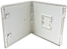 2-Pak Single 12mm White NINTENDO 3DS Replacement Game Cases picture