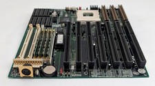 Vintage Socket 3 AT Motherboard UMC UM8498F Chipset 486 VESA Local Bus ISA VLB picture