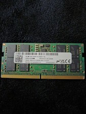 Micron 16GB DDR5 SO-DIMM PC5-5600B 262-Pin Non-ECC RAM MTC8C1084S1SC56BD1 picture