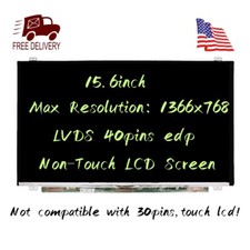HP Pavilion 15-F085WM 15-F024WM 15-F125WM 15-1024WM 15.6 HD Slim LED LCD Screen picture