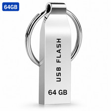 64GB/32GB USB Flash Drive Metal Thumb Drive Memory Stick Pen Drive for PC Laptop picture