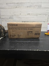 1 case (2 Rolls) Fujifilm 6” x 213ft Lustre Dry Photo Paper DX100 DE100  picture