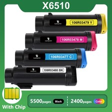 X6510XK X6510XC M Y Toner Cartridges 106R for Xerox Phaser 6510 WorkCentre 6515 picture