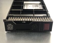 HPE 480GB SATA 6G MU Mixed Use LFF SC DS SSD 3.5DWPD 3080TBW 3PBW 100% Remaining picture