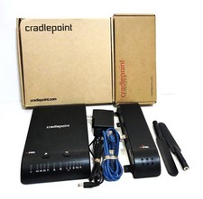 CRADLEPOINT BROADBAND WIRELESS ROUTER & ADAPTER MODEL CBA750B - MC200LE2 picture