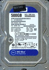 WD5000AAKX-60U6AA0,  DCM: HBNNKTJAHB   WESTERN DIGITAL SATA 500GB WCC2E picture