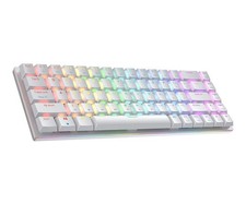 Ranked G65 Guardian 65% White | Full Aluminum Frame | Ultra Slim | Blue Switches picture