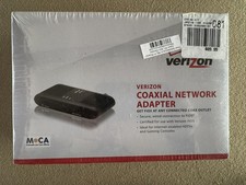 Verizon Coaxial Network Adapter MoCA Actiontec ECB2200 FiOS Ethernet NEW SEALED picture