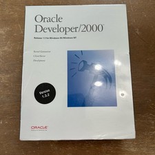 NIB Oracle Developer 2000 Version 1.3.2 for Windows 95 /Windows NT SEALED picture