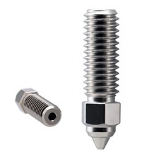 Micro Swiss Brass Plated Wear Resistant Nozzle for Creality K1, K1 Max, Ender 3 picture
