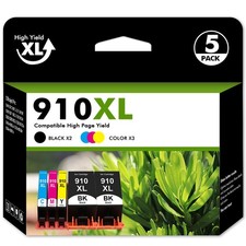 910XL Ink Cartridges W/Chip for HP OfficeJet Pro 8010 8015 8020 8022 8025 8028  picture