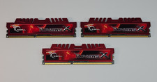 G.SKILL Ripjaws X 12GB 3x4GB DDR3 2133MHz PC3-17000 CL9 Gaming RAM Red picture