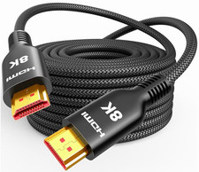 Highwings 50FT Fiber Optic HDMI 2.1 Cable 8K 60Hz 4K 120Hz 48Gbps eARC HDR picture