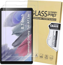 2 Pack Glass Screen Protector for Galalxy Tab A7 Lite 8.7