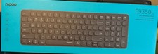 RAPOO E9050L-Key Multi-Device Wireless Keyboard Rechargeable For PC Laptop NEW picture