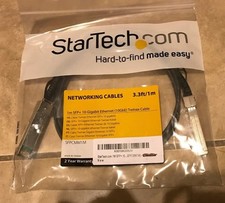 Startech.com SFPCMM1M 3.3' 1M 10gb Ethernet 10GBE Twinax Cable NEW picture