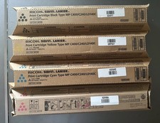 Lot Of 4 Genuine, New Ricoh Savin Lanier  Toner Cartridge C400/c240/ld140c Pt picture