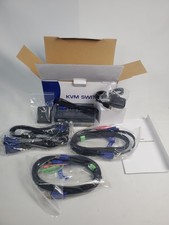 CKLau 922HV 2-Port HDMI + VGA KVM Switch with Cables In Box picture