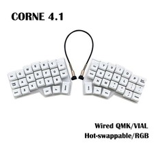 SZRKBD Corne V4.1 Split Ergonomic Mechanical Keyboard Hot-Swap RGB VIAL picture