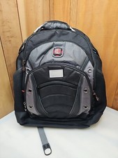 Swiss Gear Synergy Computer Backpack Shock Business Black Gray 16