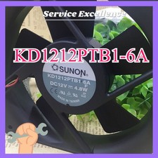One SUNON KD1212PTB1-6A DC 12V 4.8W 12cm Case Cooling Fan Fast Shipping 2-Pin picture