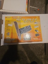 Inland U-Connect PCI to USB 2.0 2-Port Card New Sealed picture