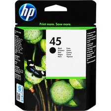 HP 51645A (45) Black Original Cartridge - Deskjet 710c / 720c picture