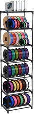 7-Tier Metal Filament Storage Rack for 3D Printers - Tool-Free Assembly picture
