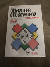 Dell Crosswords III IBM 3.5 Computer Game, New, Shrink-wrapped,   picture