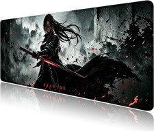 Warrior Mouse Pad 800X300Mm, Non-Slip Waterproof Extended Gaming Desk Mat picture