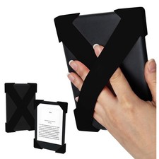 Strapsicle Silicone Hand Straps Black Large for Kindle Paperwhite Kobo E-Reader picture