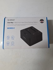 Orico Dual Bay Hard Drive Dock 2.5 & 3.5 SATA HDD / SSD - Open Box 6629US3-C picture
