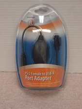 Vintage Radio Shack PS/2 Female to USB-A Port Adapter Model  26-723 Gaming picture